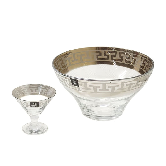 Venezia Golden Imperial Ice Cream Set – 7 Pcs