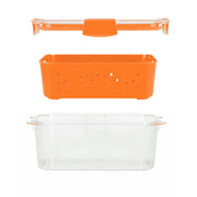 Transparent Strainer+Storage Box 1 Ltr