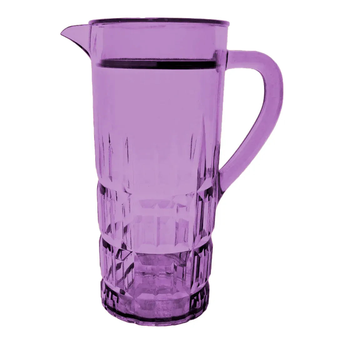 Acrylic Spearhead Cut Jug With Sealed Cap 1Pc