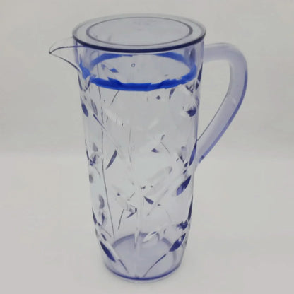 Acrylic Leaves Cut Jug With Sealed Cap 1Pc