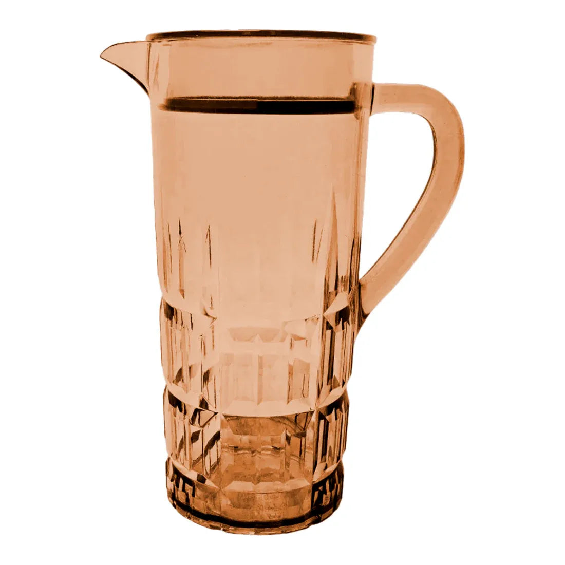 Acrylic Spearhead Cut Jug With Sealed Cap 1Pc