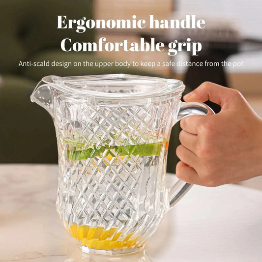 Acrylic Baroque Spark Water Set 7pc (glass 330ml & jug 1300ml)