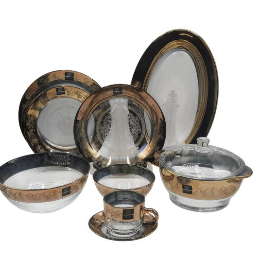 The Opal Feast Dinnerware Set – 40 Piece Gift Box