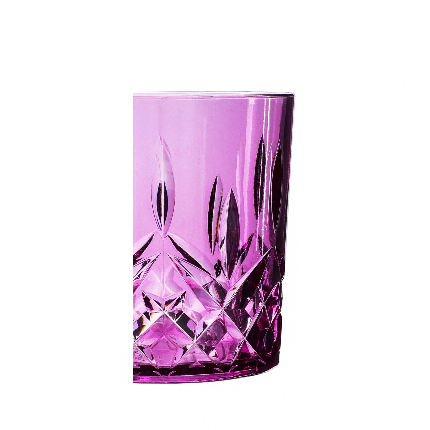 Acrylic Diamond Cut DOF Glass 1Pc