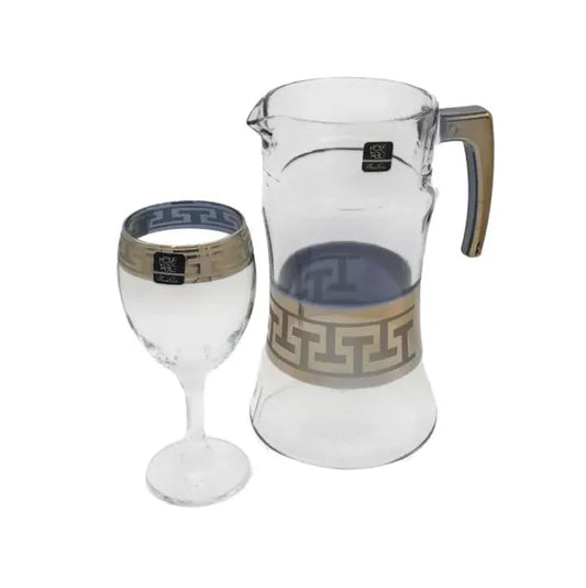 BISTRO Glass Pitcher Set 7PCS (Glass)