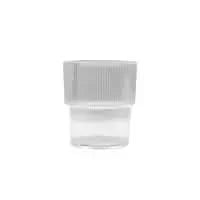 Acrylic Frosted Stackable 335 ml Glass 1pc