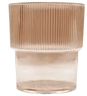 Acrylic Frosted Stackable 335 ml Glass 1pc