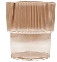Acrylic Frosted Stackable 335 ml Glass 1pc