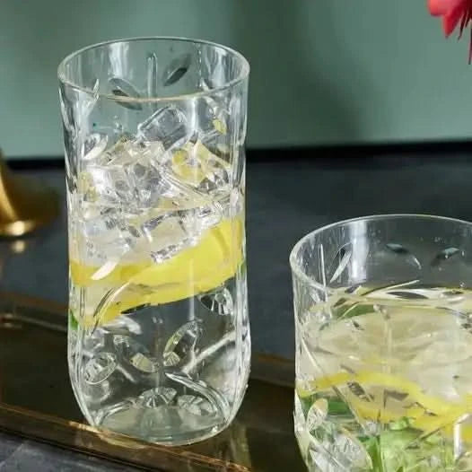 Acrylic Leaves Cut Hb Glass 1Pc