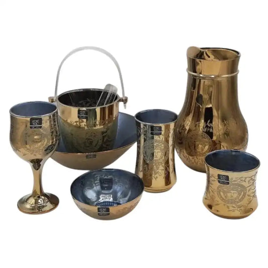 Premium Golden Cool Set 28Pc (Glass)