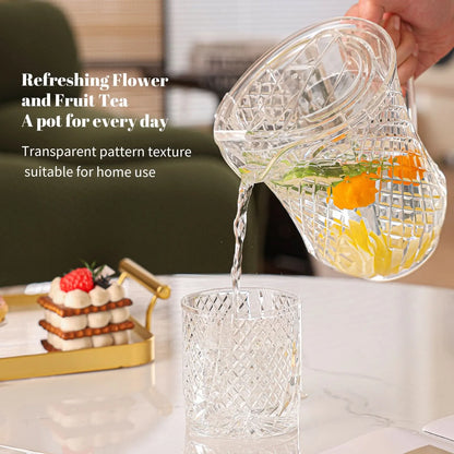 Acrylic Diamond Net Jug 1300ml 1 PC