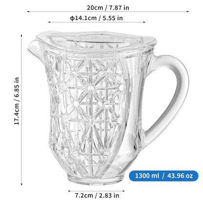 Acrylic Classic Crest Jug 1300ml 1 PC