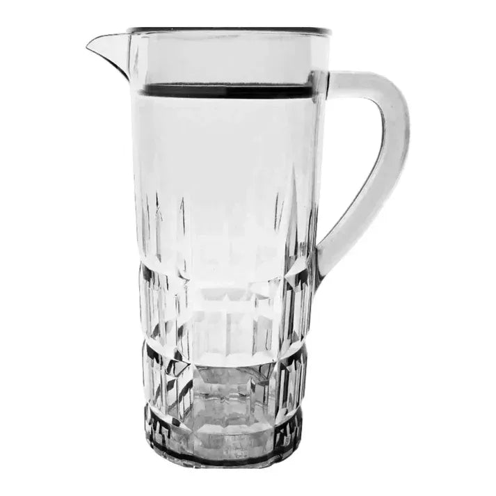 Acrylic Spearhead Cut Jug With Sealed Cap 1Pc