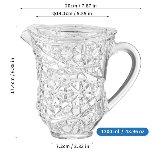Acrylic Baroque Spark Jug 1300ml 1 PC