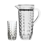 Acrylic Water Drop Cut Water Set 7 Pc (Hb Glass)