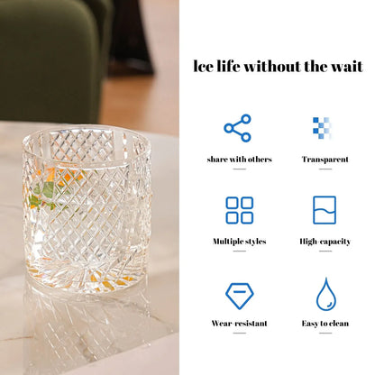 Acrylic Regal Bloom Glass 330ml 1 PC