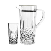 Acrylic Spearhead Cut Water Set 7 Pc (Hb Glass)