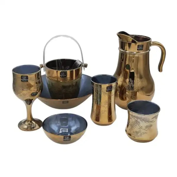 Glamorous Golden Cool Set 28Pc (Glass)