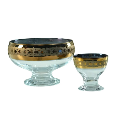 Gold & Cut Ice Cream 7PC Set