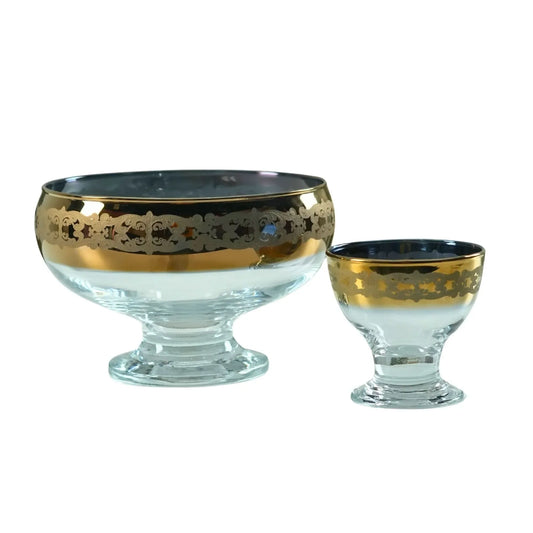 Gold & Cut Ice Cream 7PC Set