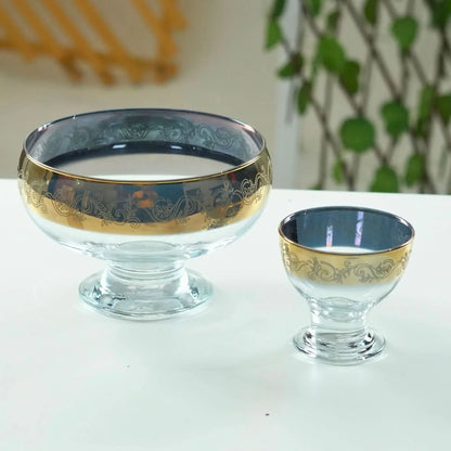 Gold & Cut Ice Cream 7PC Set