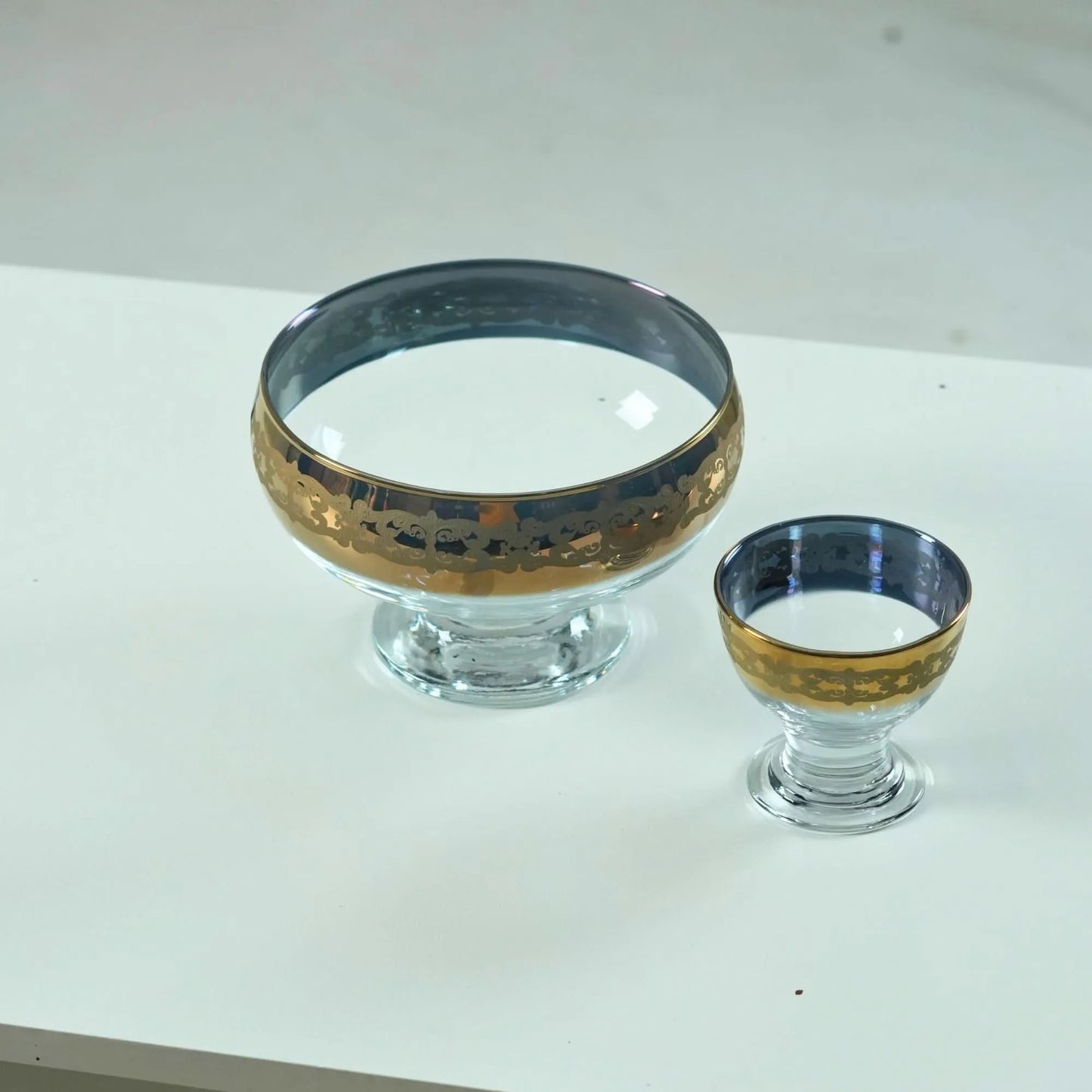 Gold & Cut Ice Cream 7PC Set