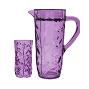 Acrylic Leaves Cut Water Set 7 Pc (Hb Glass)