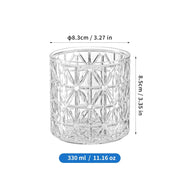 Acrylic Classic Crest Glass 330ml 1 PC