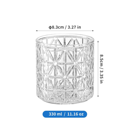 Acrylic Classic Crest Glass 330ml 1 PC
