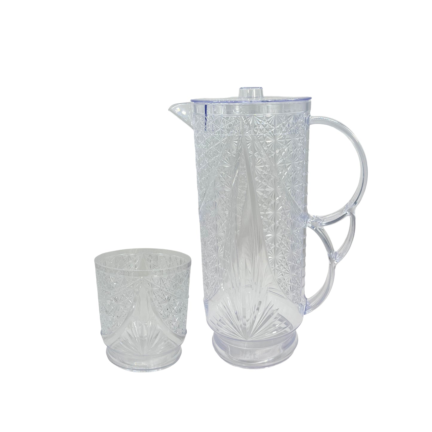 PETAL CRYSTAL WATER SET DOF 1PC