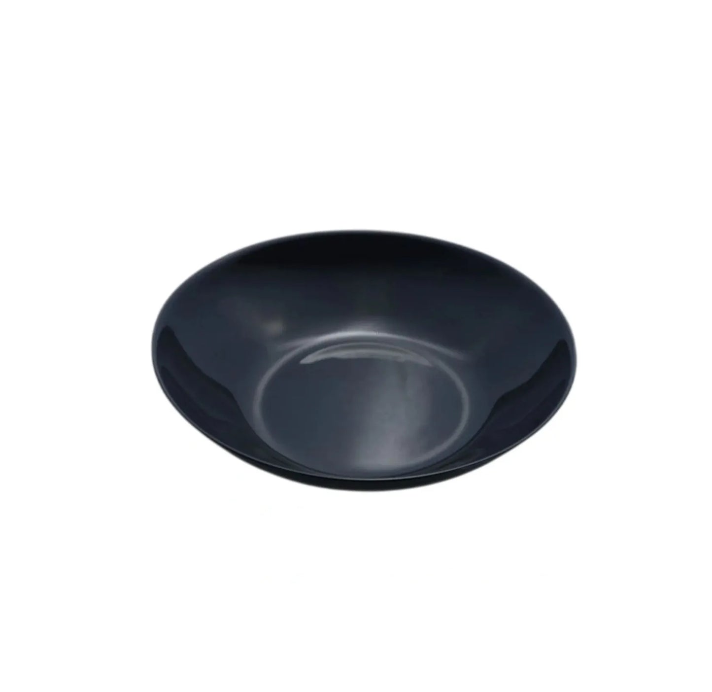 Opal Black Soup Plate