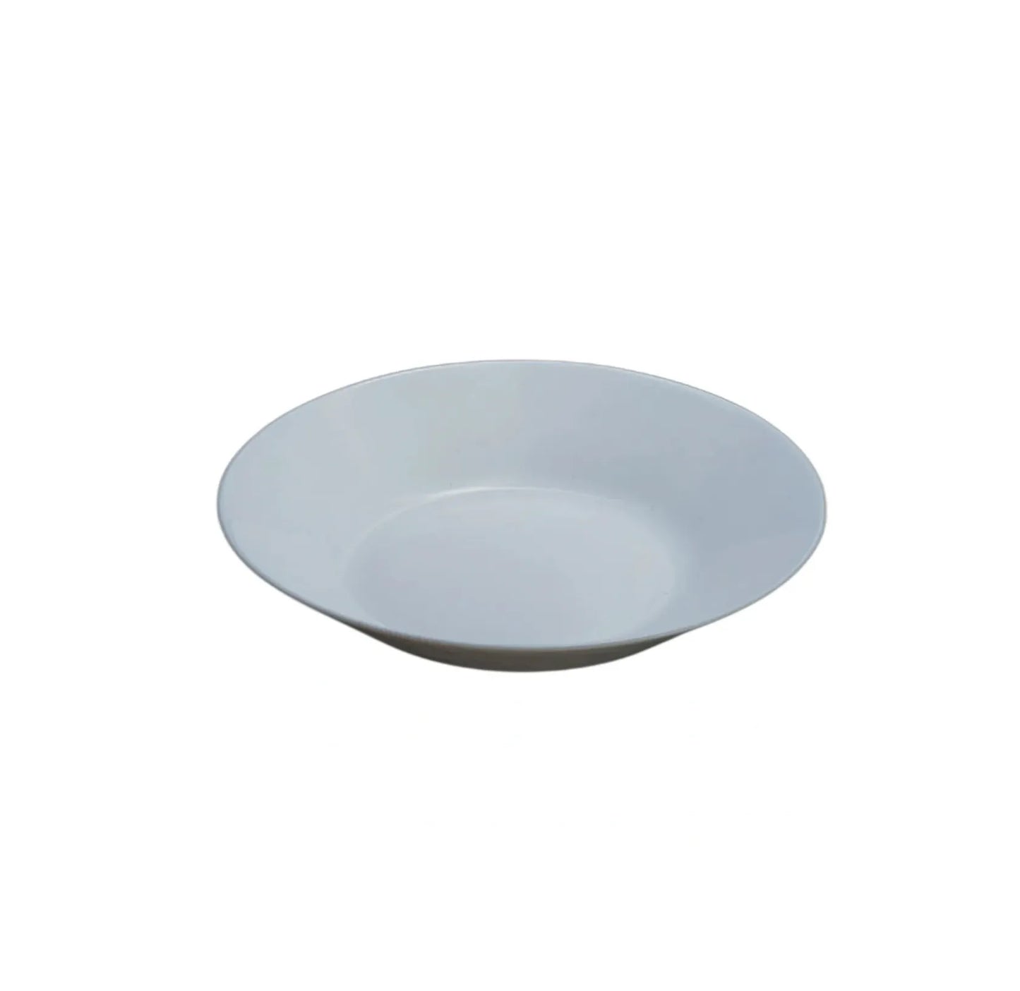 Opal White Soup Plate