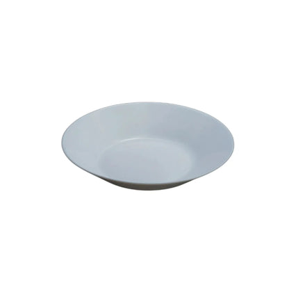Opal White Soup Plate