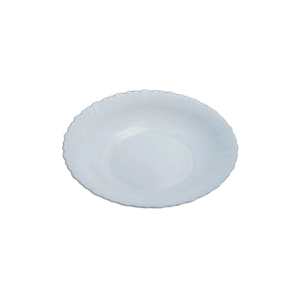 Opal White Dessert Plate
