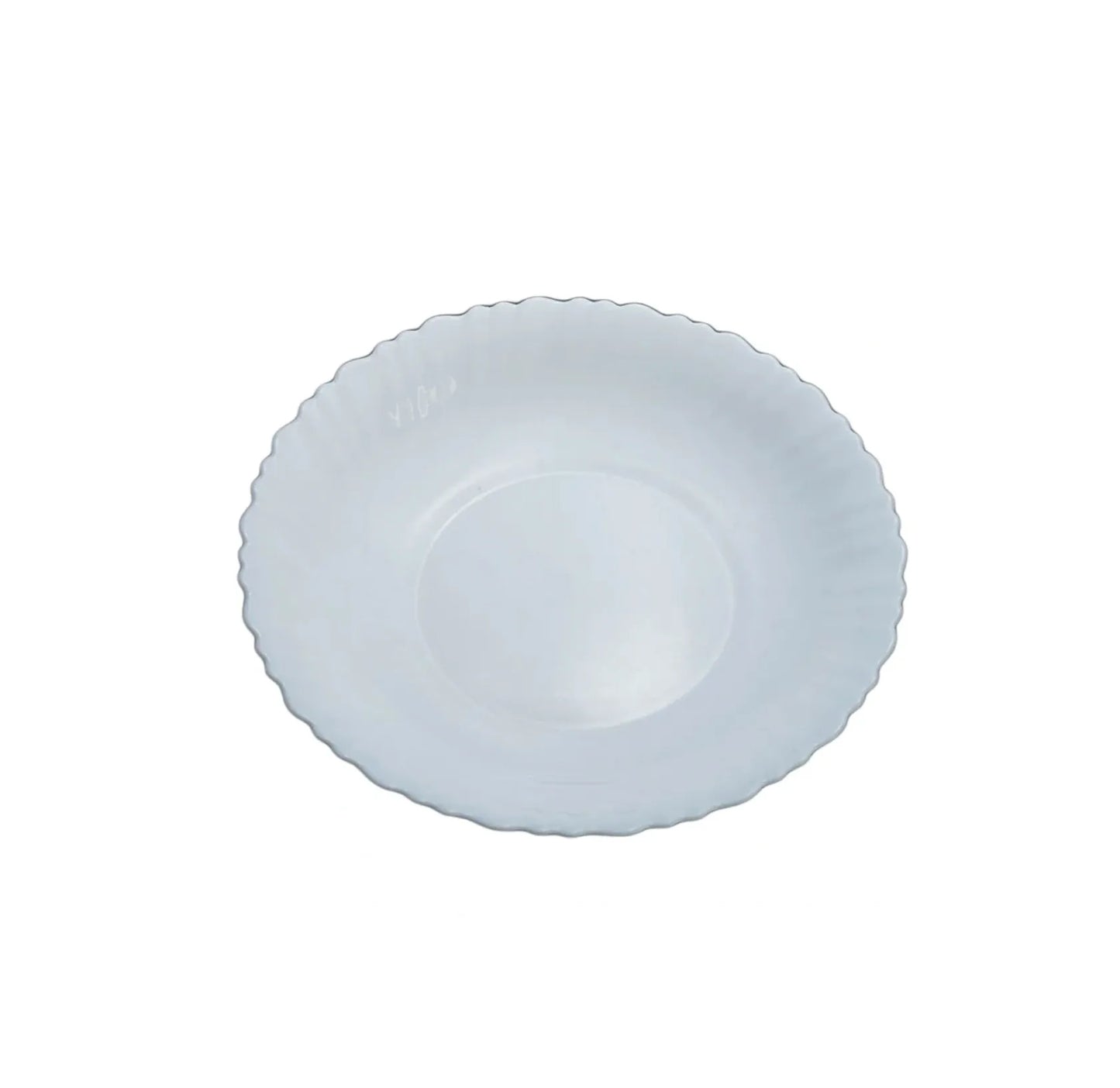Opal White Dinner Plate
