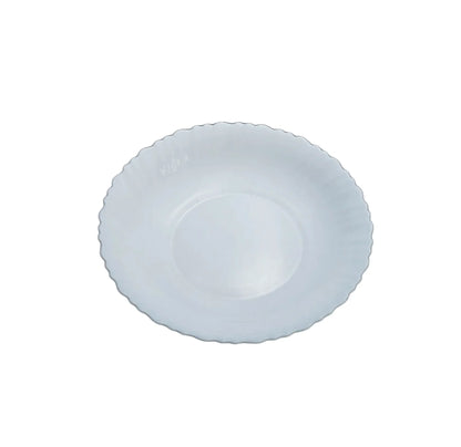 Opal White Dinner Plate
