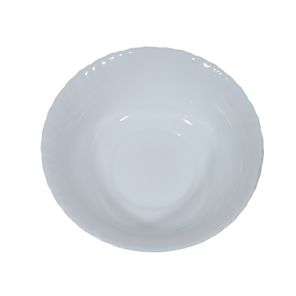 Opal White Salad Bowl